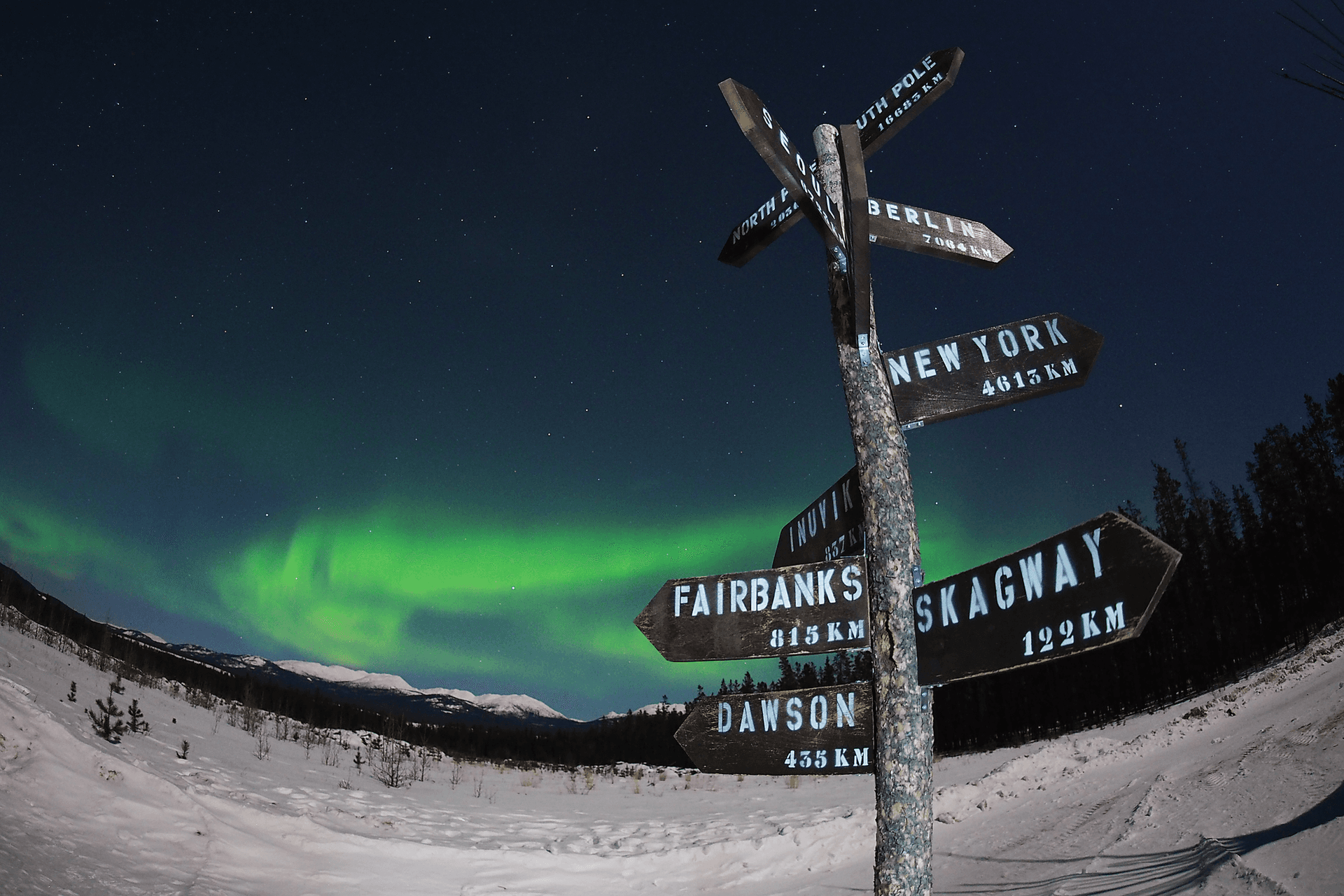 Northern Lights, Whitehorse, Yukon