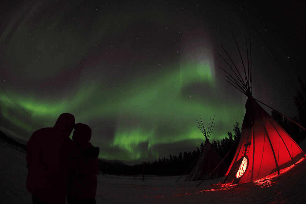 Northern Lights, Whitehorse, Yukon