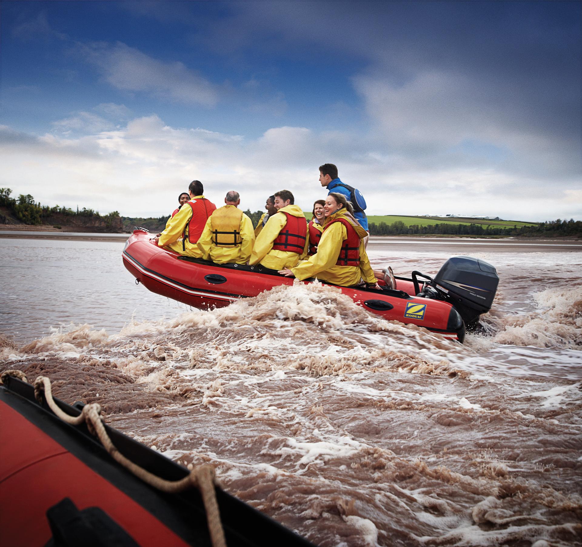 Bay of Fundy rafting