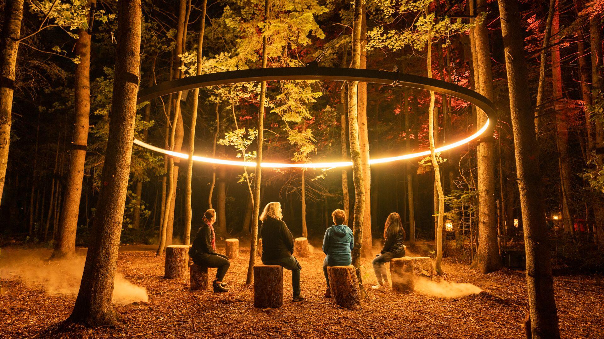 Onhwa' Lumina - an enchanted night walk in the heart of Huron-Wendat culture