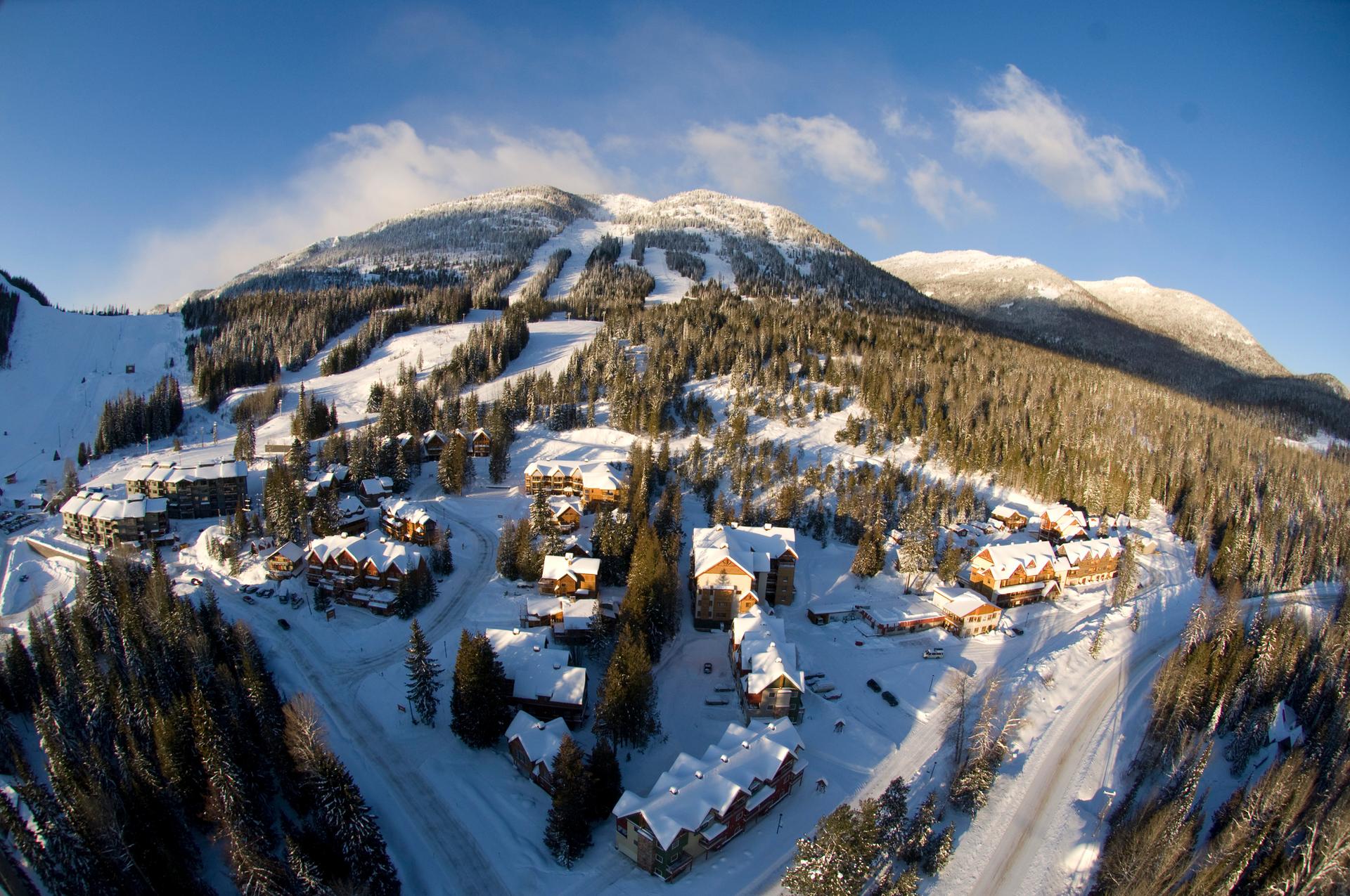 Red Mountain, in Rossland, BC