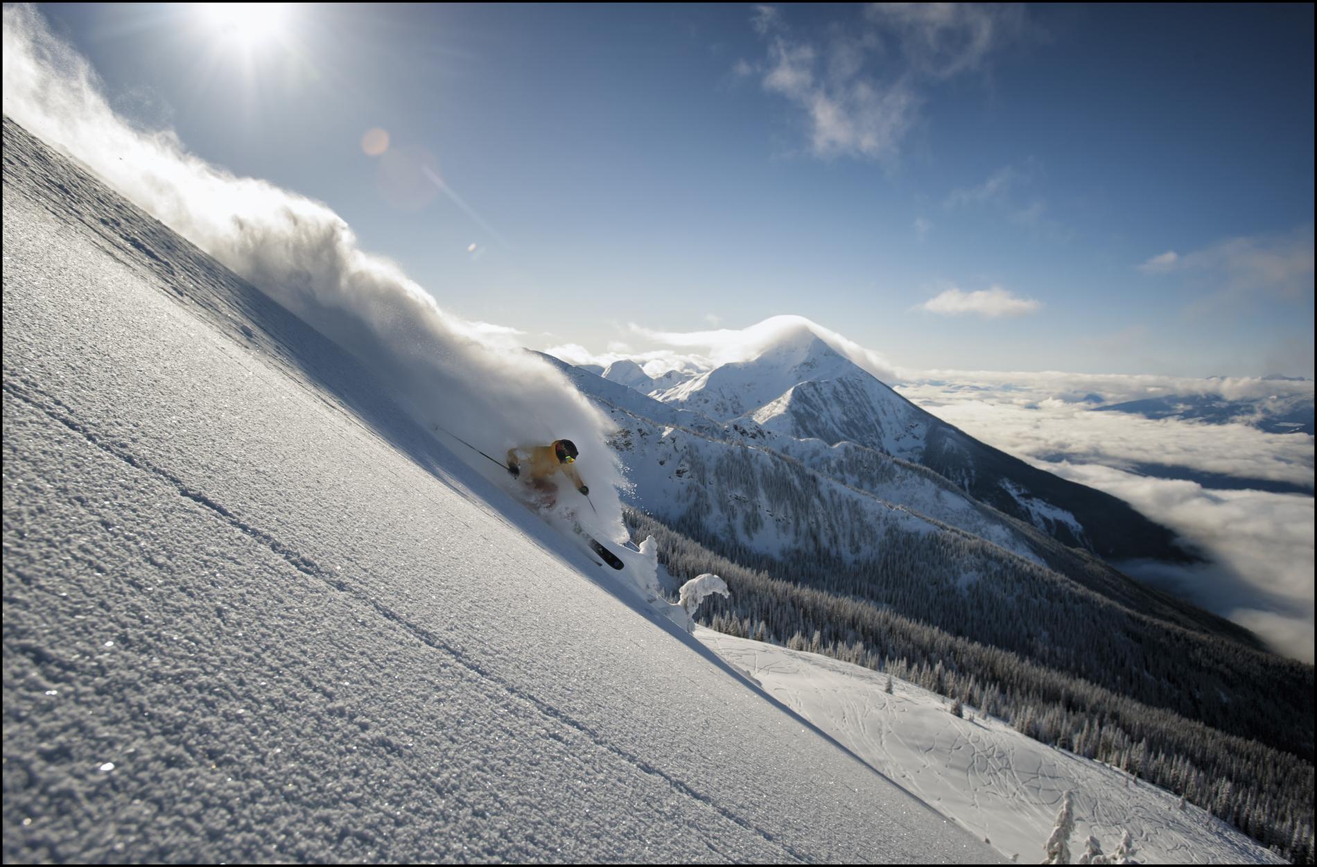 Skiing Revelstoke Mountain Resort