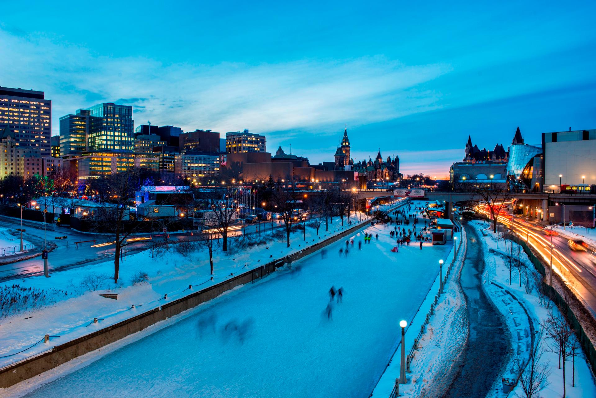 Rideau Canal Skateway - Credit: Ottawa Tourism