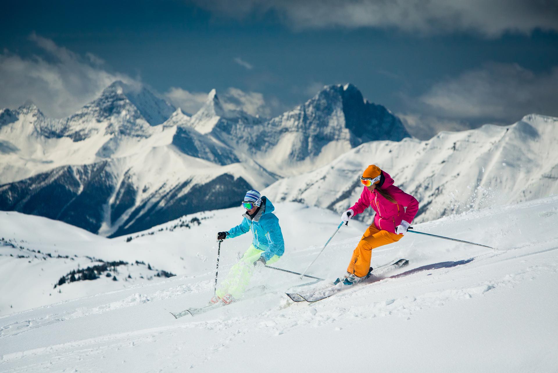 Powder hounds at Sunshine Village