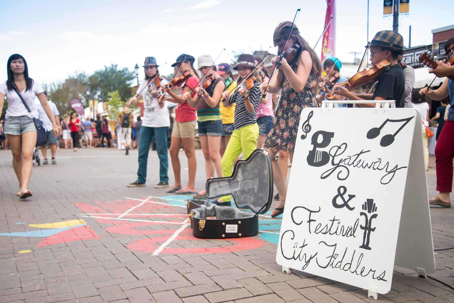 Street Performers - Credit: Edmonton Economic Development Corp