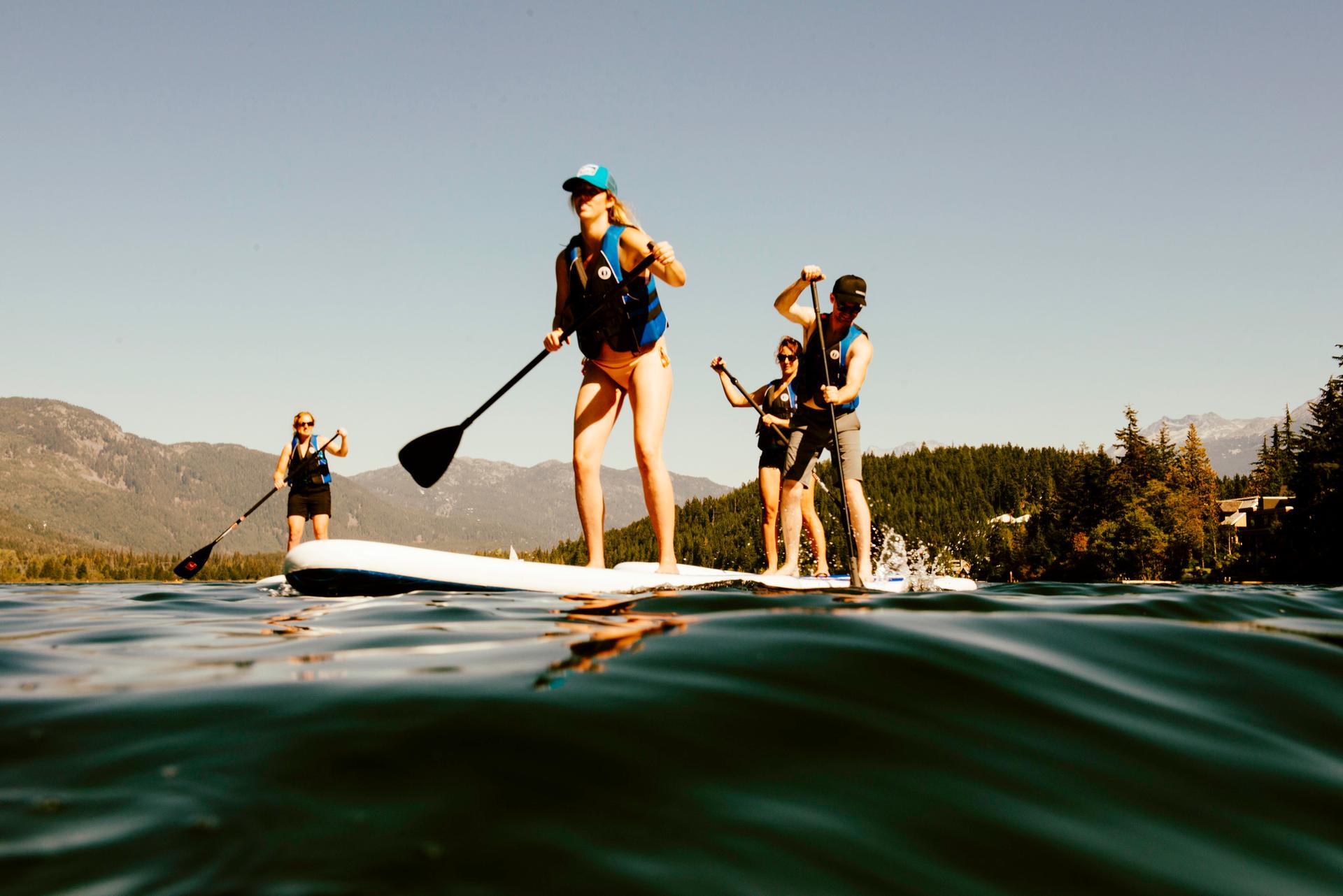 Standup Paddleboarding in Whistler SUP