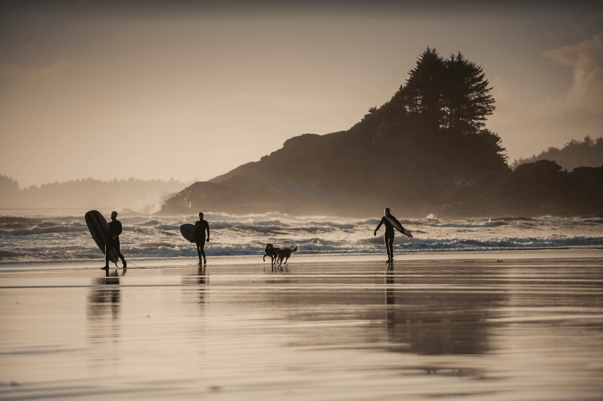 Surfing, Tofino, BC