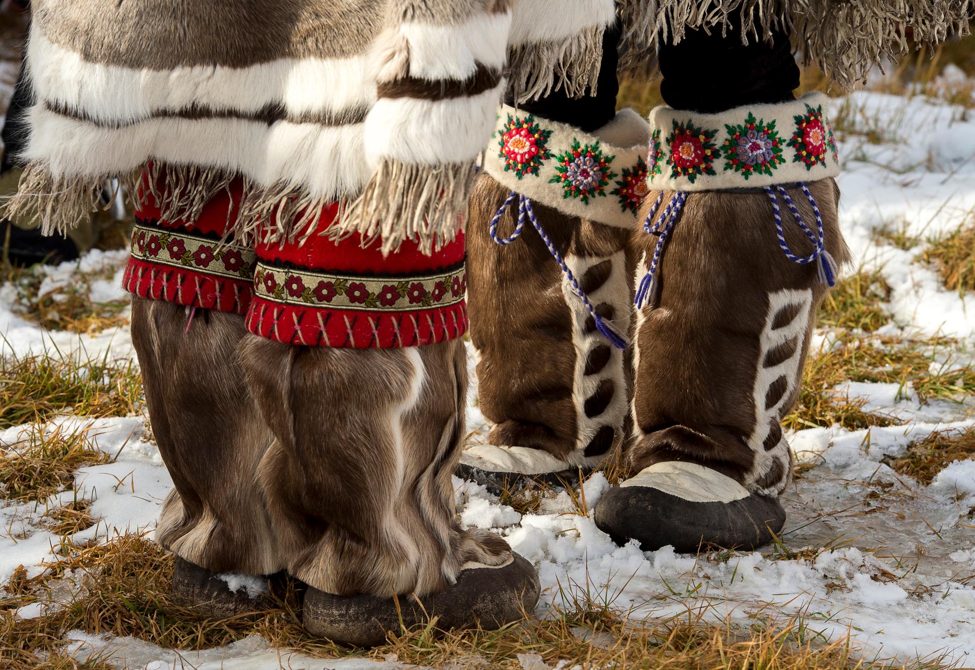 Inuit moccasins