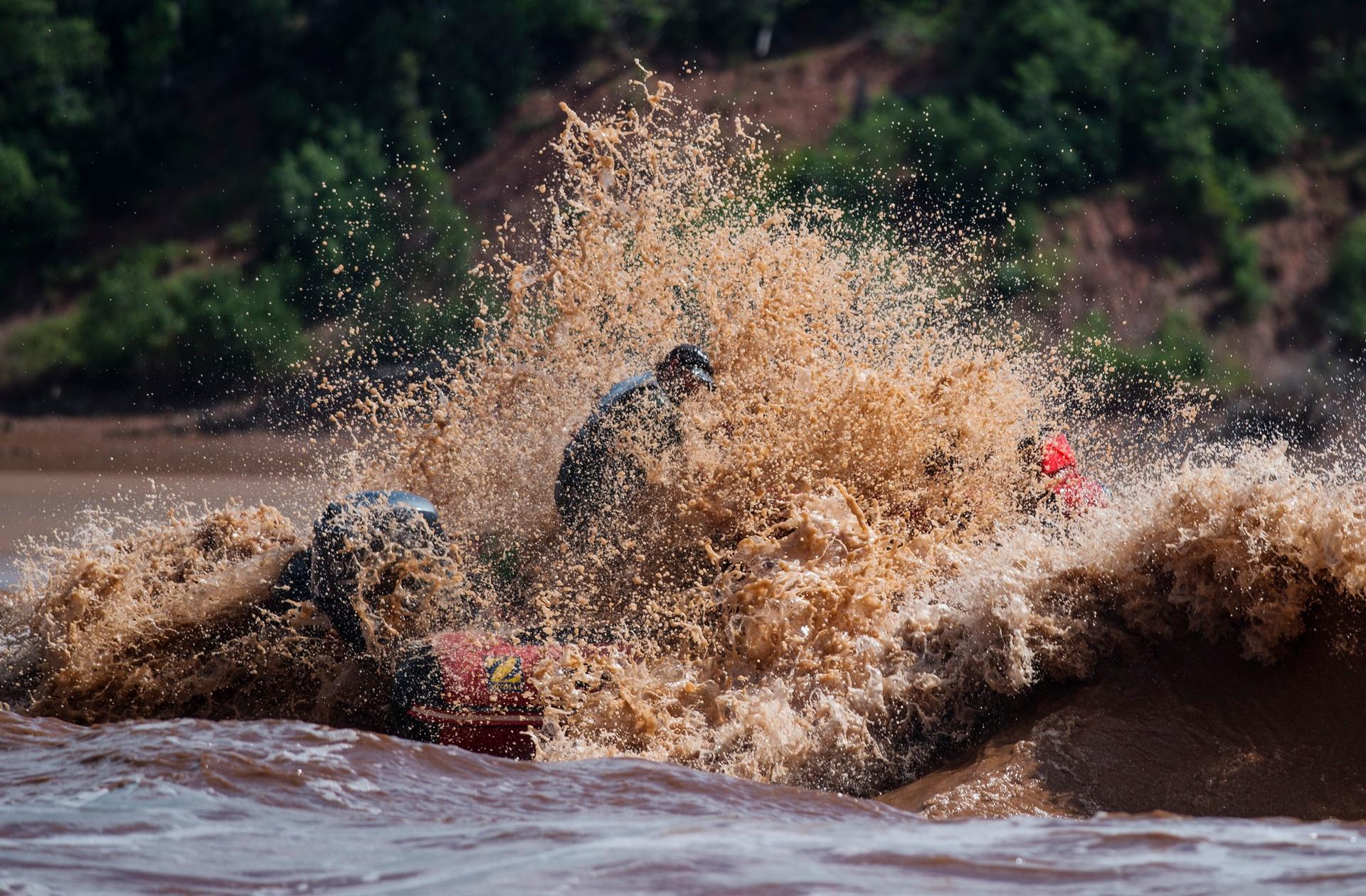 Tidal bore rafting the Shubenacadie River, Vacations of the Brave.