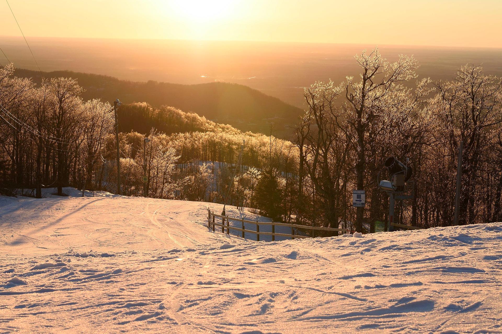 Bromont, located in the Eastern Townships, is a ski resort Maxime Dufour-Lapointe has been rediscovering.