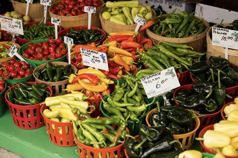 Produce at Jean-Talon Market