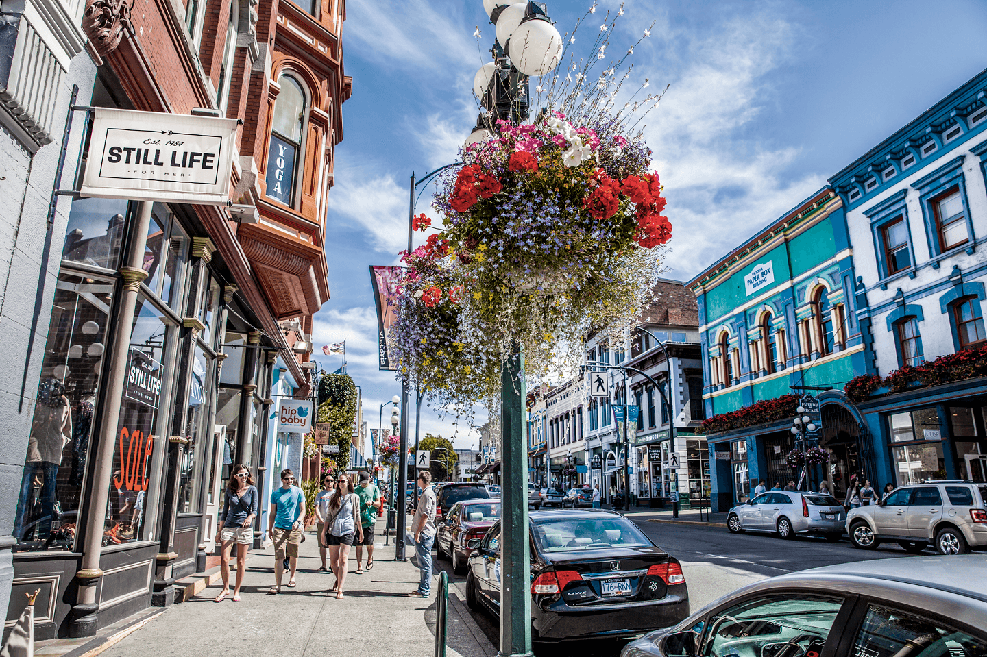 Lower Johnson Street Victoria British Columbia