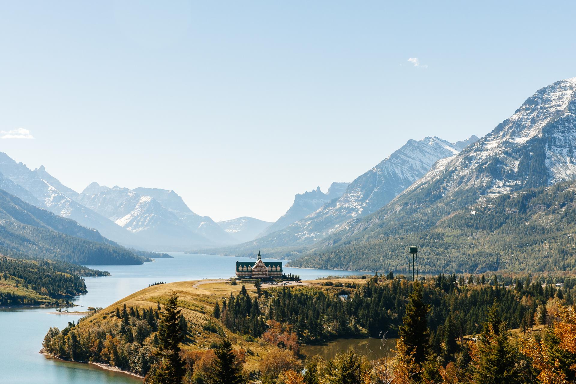 Prince of Wales Hotel in Waterton Lakes National Park 