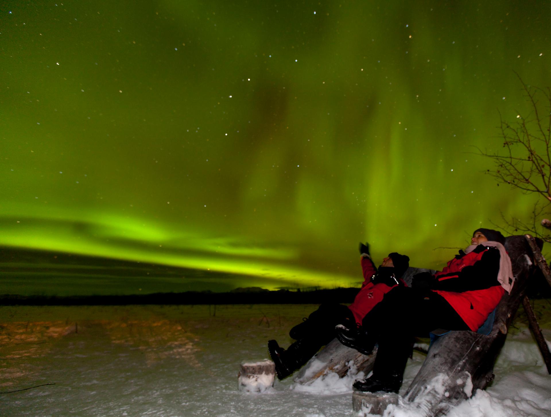 The Northern Lights in Whitehorse