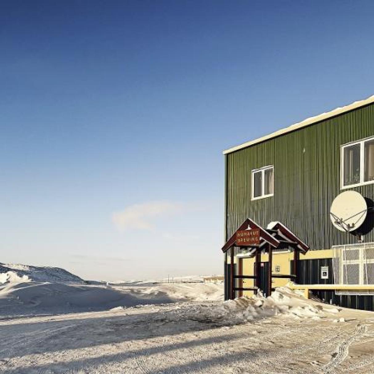 The exterior of Nunavut Brewing