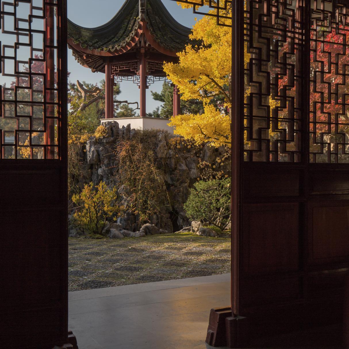 Dr. Sun Yat-Sen Classical Chinese Garden in the Autumn