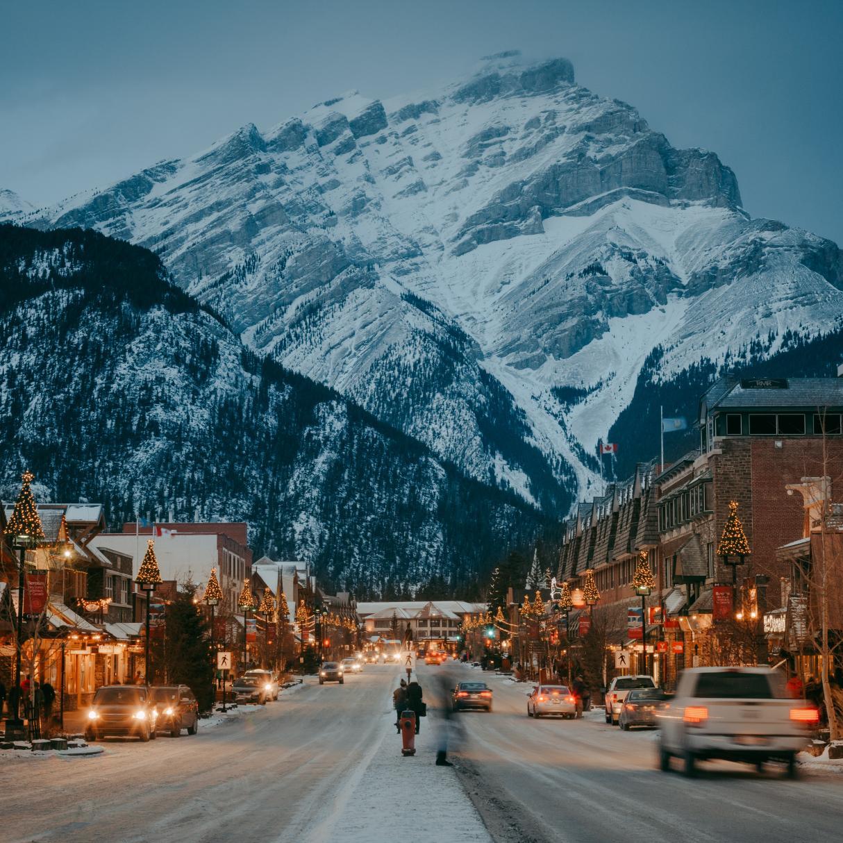Banff Village_Winter Wonderland