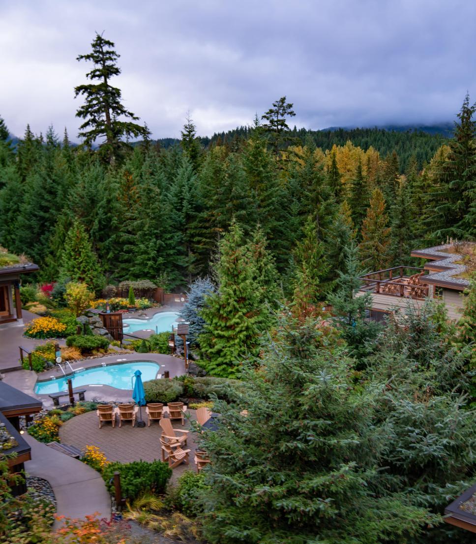 Scandinave Spa in Whistler, BC