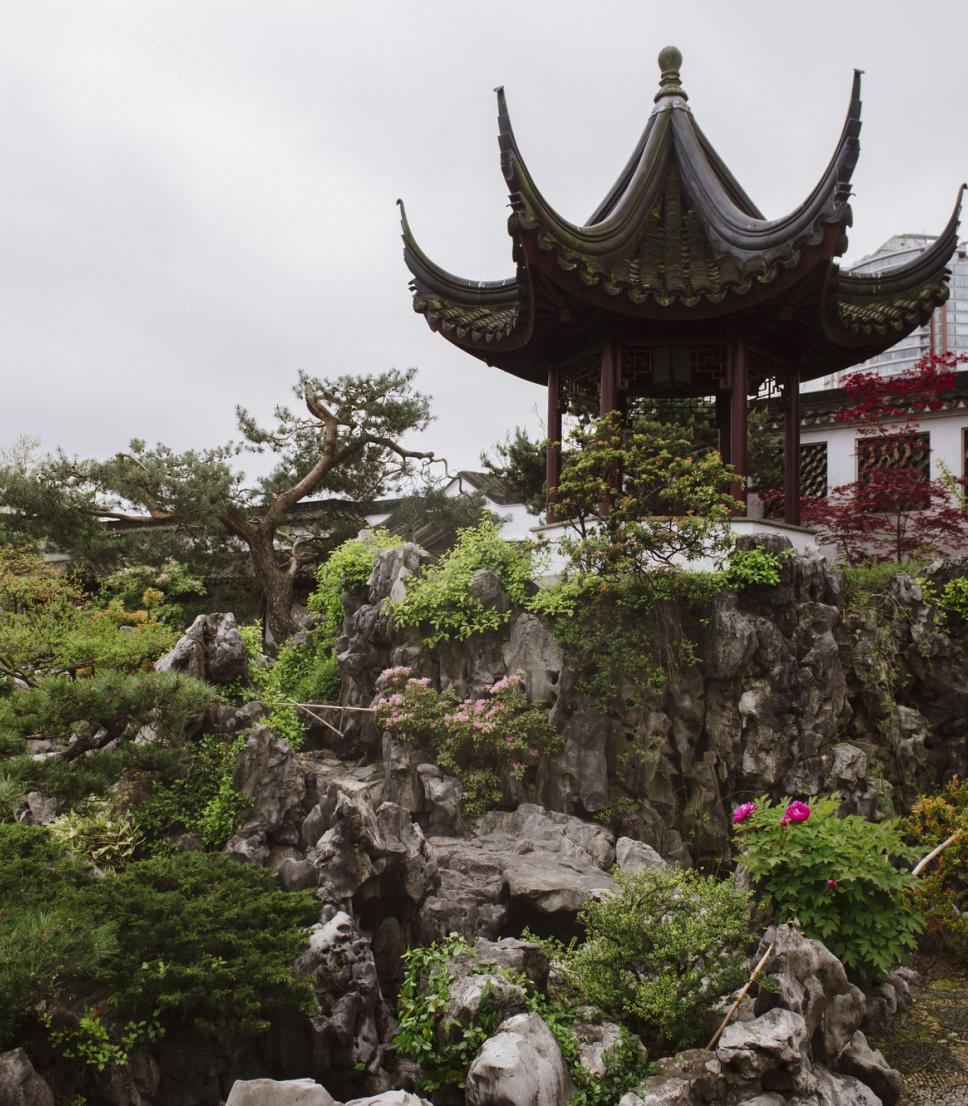 Sun Yat Sen Gardens in Vancouver's Chinatown
