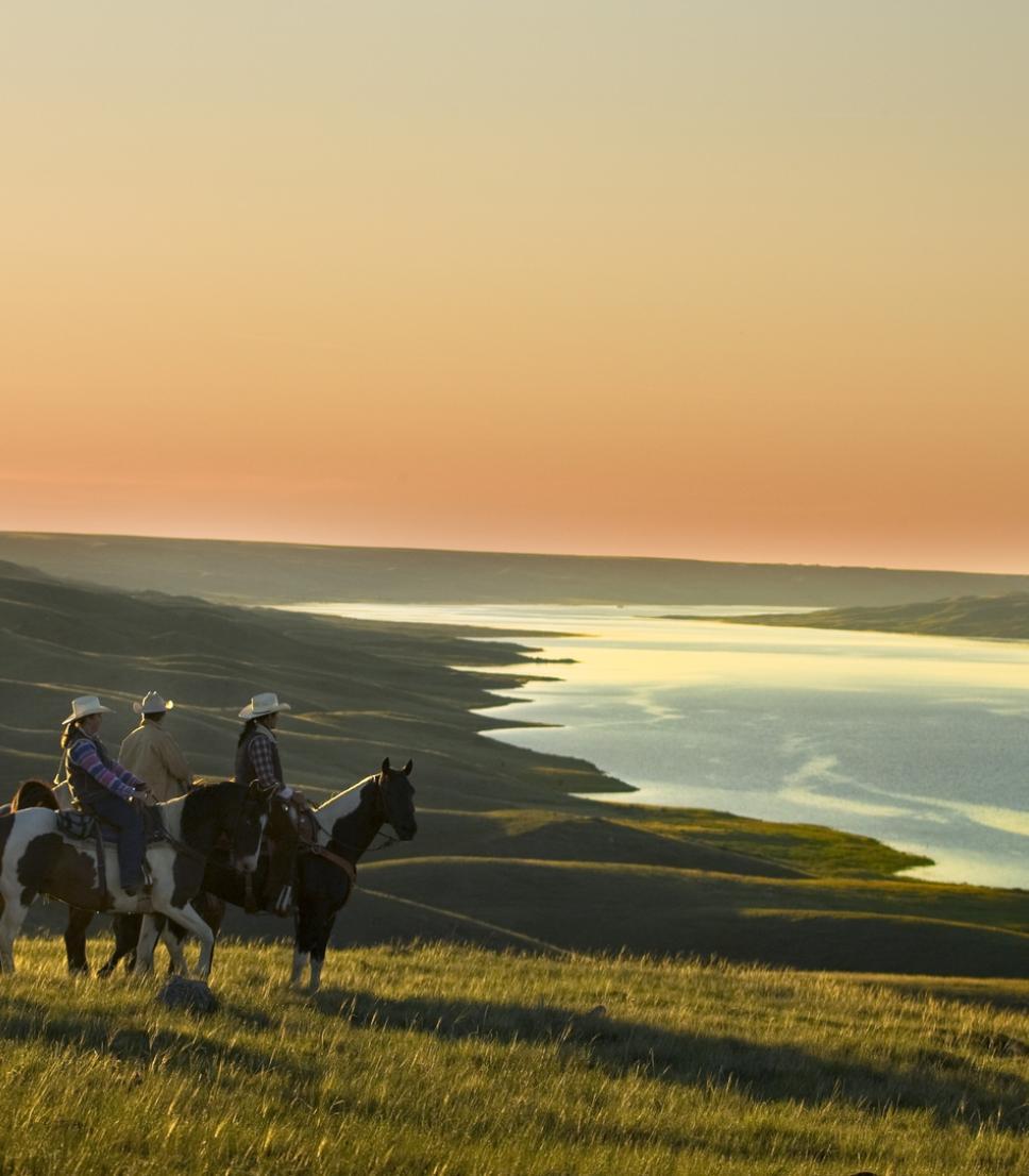 Horseback riding in Saskatchewan
