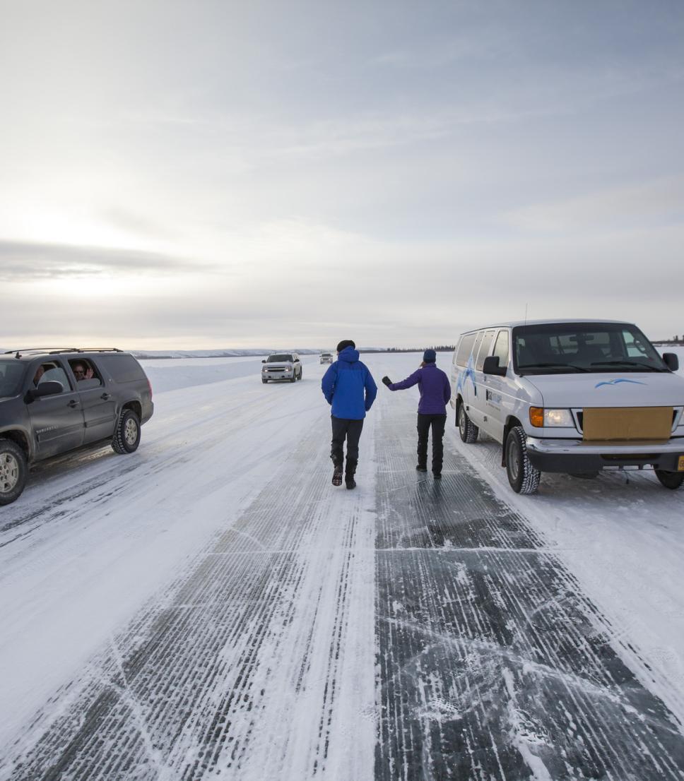 Northwest Territories ice road